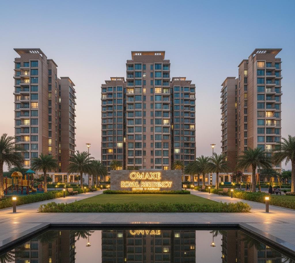 Omaxe Royal Residency Sector 79 Faridabad luxury residential apartments
