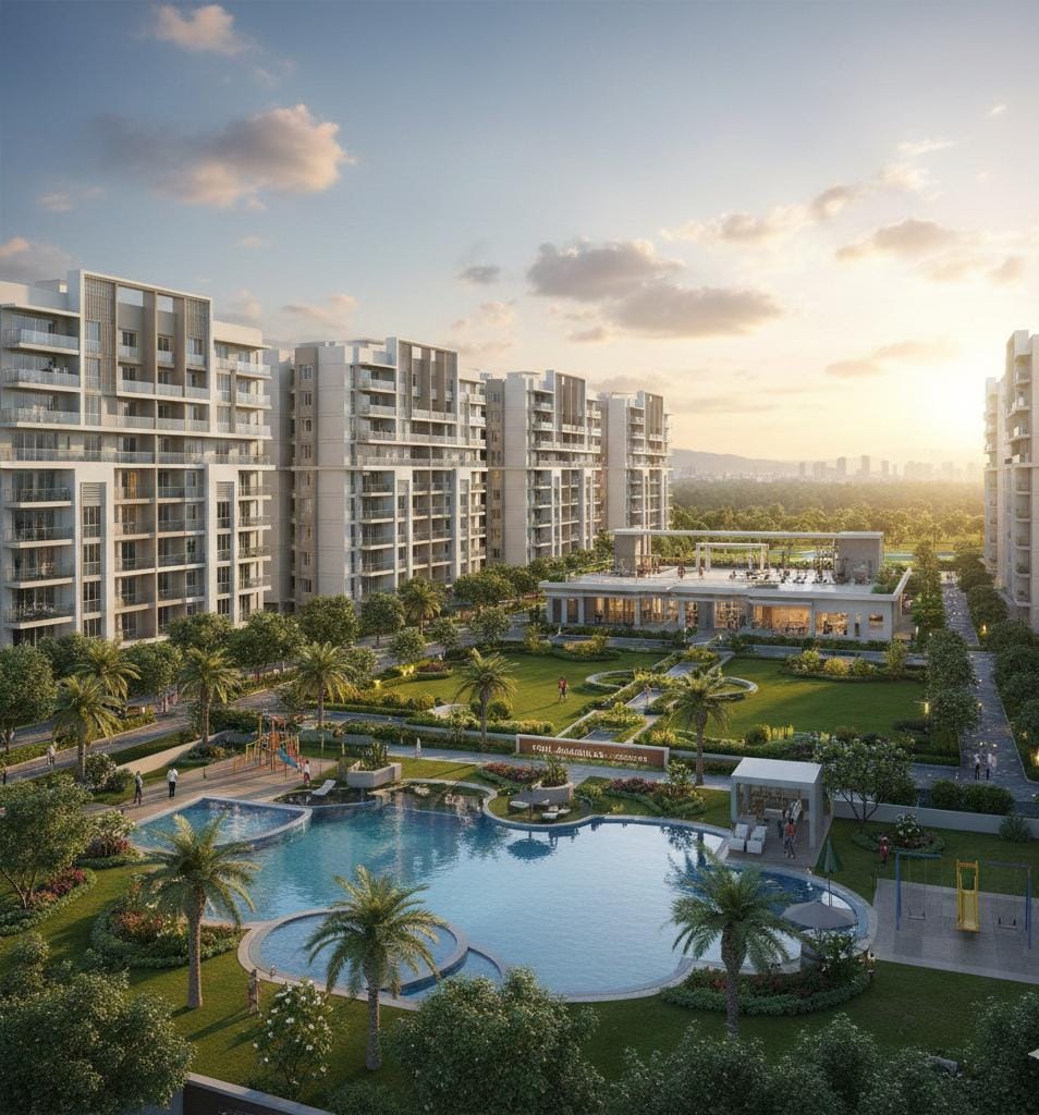 Puri Anandvilas Sector 81 Faridabad premium residential apartments featuring modern architecture, luxury amenities, and prime Faridabad location.